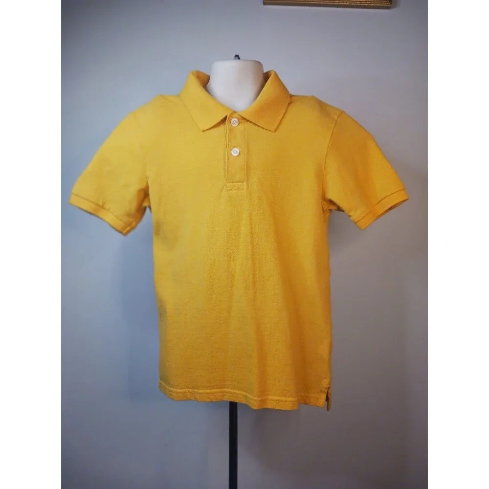 Children’s Place Boys Yellow Polo Shirt Size Medium